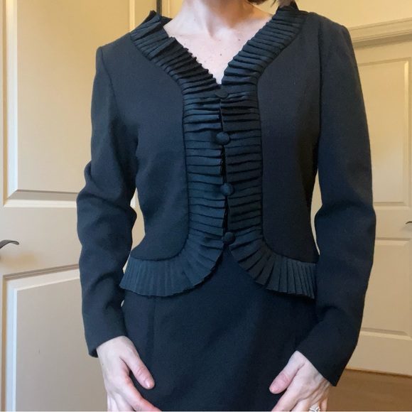 Carolina Herrera Long Sleeve Dress - Picture 2 of 12